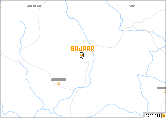 map of Bajpar