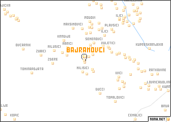 map of Bajramovci