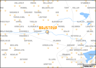 map of Bajstrup