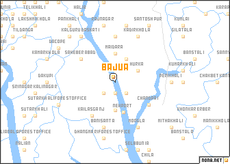 map of Bājua