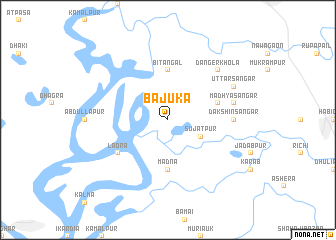 map of Bājuka