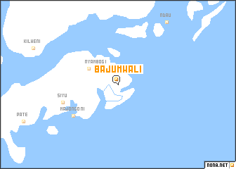 map of Bajumwali