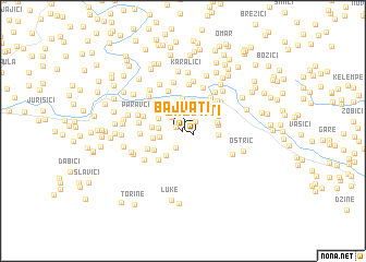 map of Bajvati