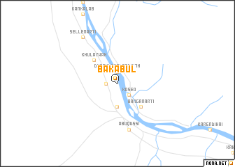 map of Bakabul