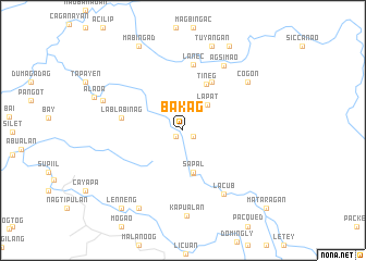 map of Bakag