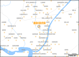 map of Bakaina