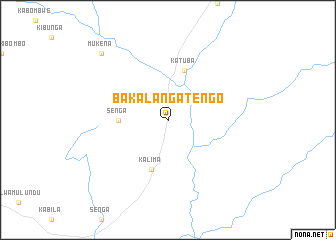 map of Bakalanga-Tengo