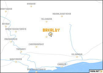 map of Bakaldy