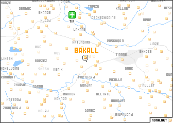 map of (( Bakall ))