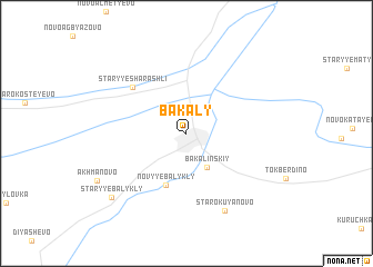 map of Bakaly