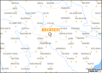 map of Bakaneni