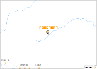 map of Bakanmbo