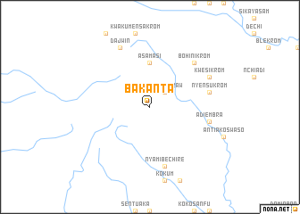 map of Bakanta