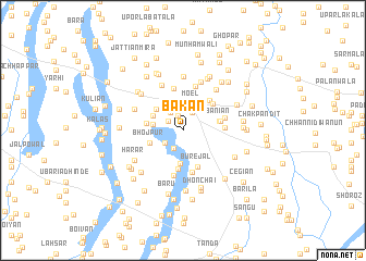 map of Bakan