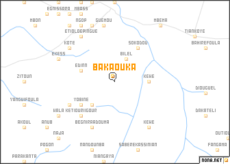 map of Bakaouka