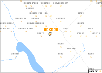 map of Bakara