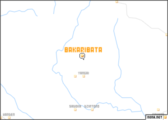 map of Bakari-Bata