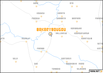 map of Bakary Bougou