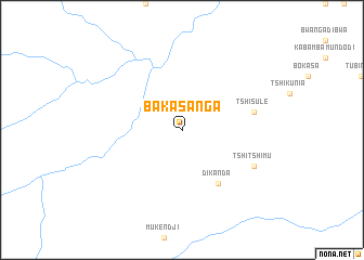 map of Bakasanga