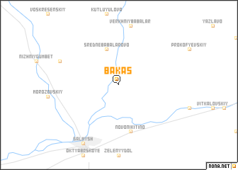 map of Bakas