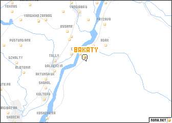 map of Bakaty