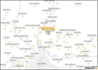 map of Bakaul