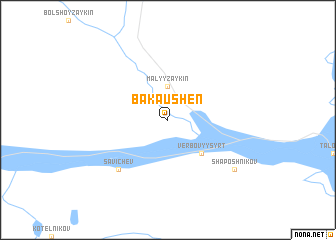 map of Bakaushen