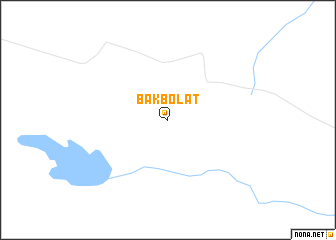 map of Bak-Bolat