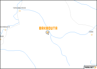 map of Bakbouta