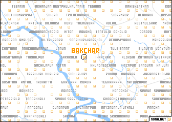 map of Bak Char