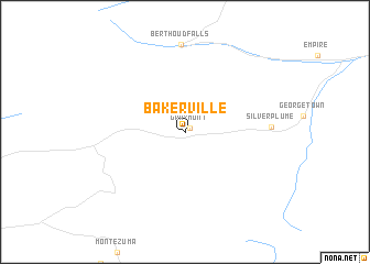 map of Bakerville