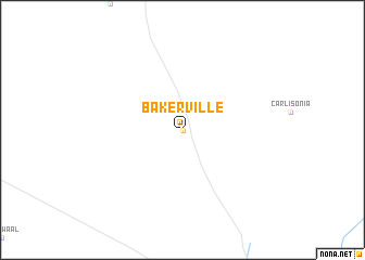 map of Bakerville