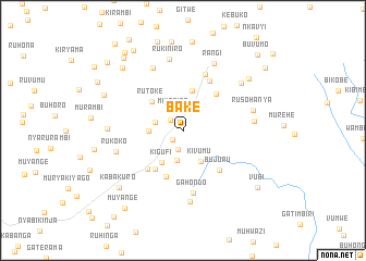 map of Bake