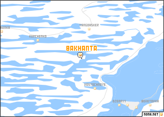 map of Bakhanta