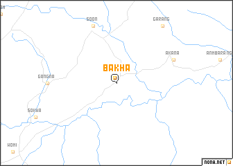 map of Bakha