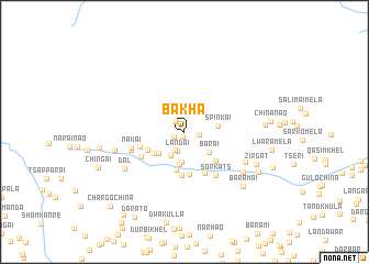 map of Bakha