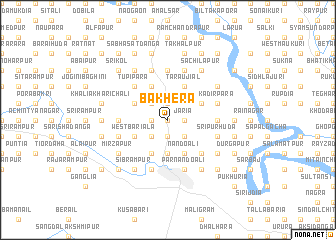 map of Bākhera