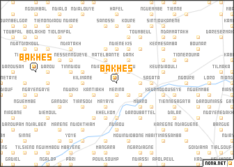 map of Bakhès
