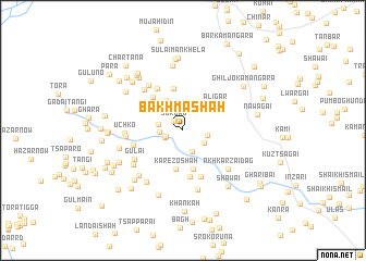 map of Bakhma Shāh