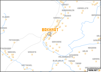 map of Bakhmat