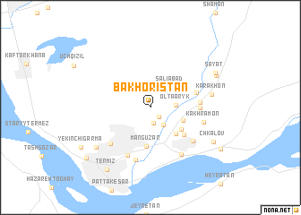 map of Bakhoristan