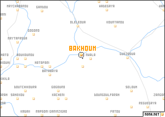 map of Bakhoum