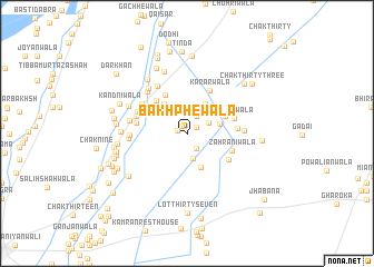 map of BakhPhewāla