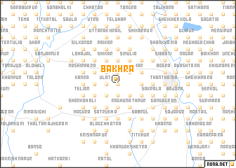 map of Bākhra