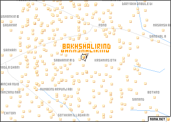 map of Bakhsh Ali Rind