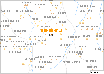 map of Bakhsh‘alī