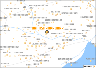 map of Bakhshan Pauhar