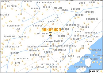 map of Bakhshan