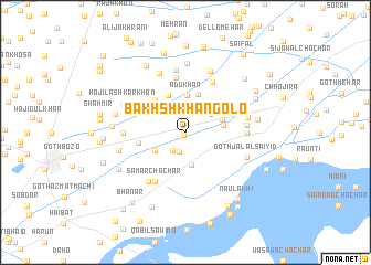 map of Bakhsh Khān Golo