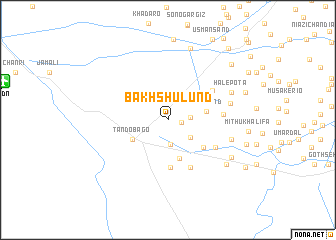 map of Bakhshu Lund